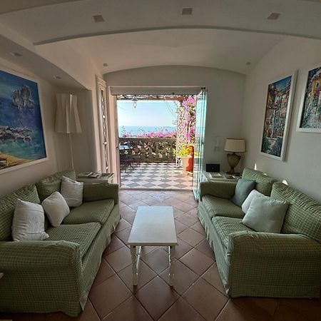 Luxury House In Villa Pompeiana Via Camerelle Con Terrazza Vista Mare Capri Dış mekan fotoğraf