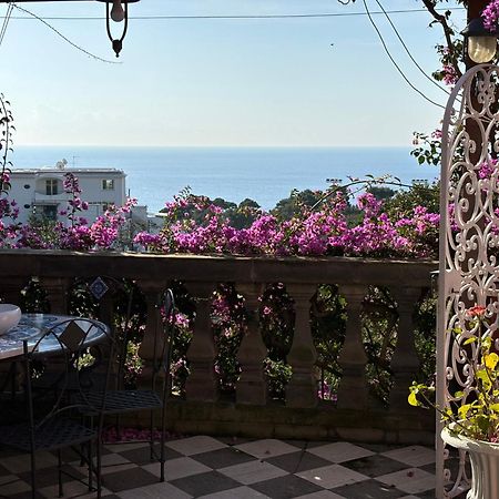 Luxury House In Villa Pompeiana Via Camerelle Con Terrazza Vista Mare Capri Dış mekan fotoğraf